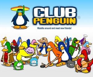 Puzzle Το αστείο πιγκουΐνους από το Club Penguin